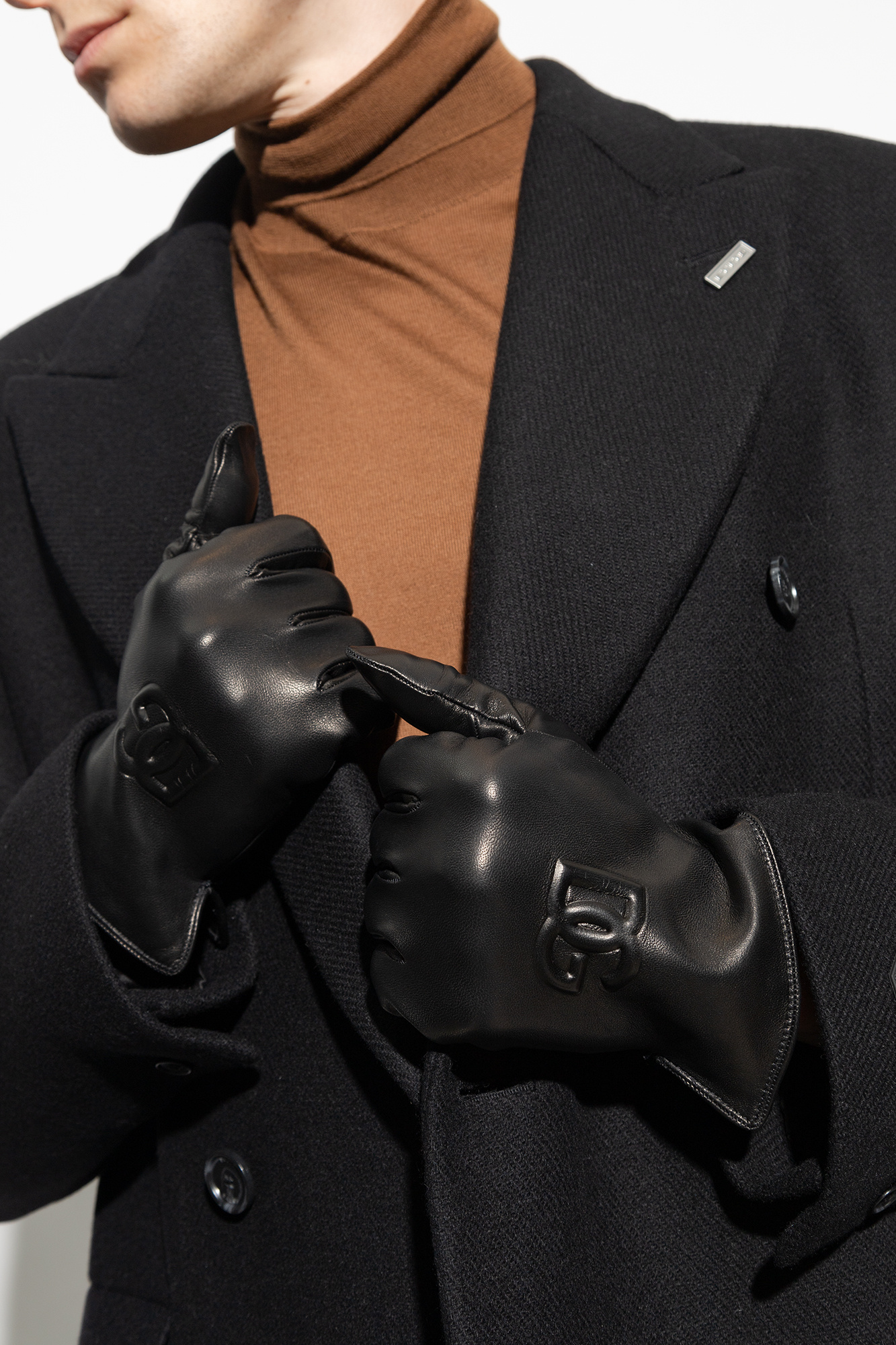 Dolce & Gabbana Leather gloves | Men's Accessories | Vitkac